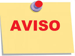AVISO IMPORTANTE 